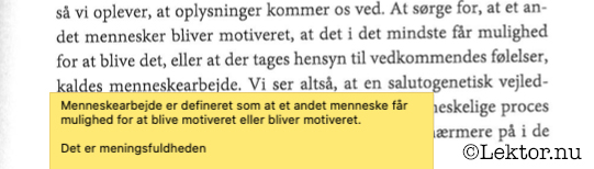 Refleksioner - menneskearbejdet