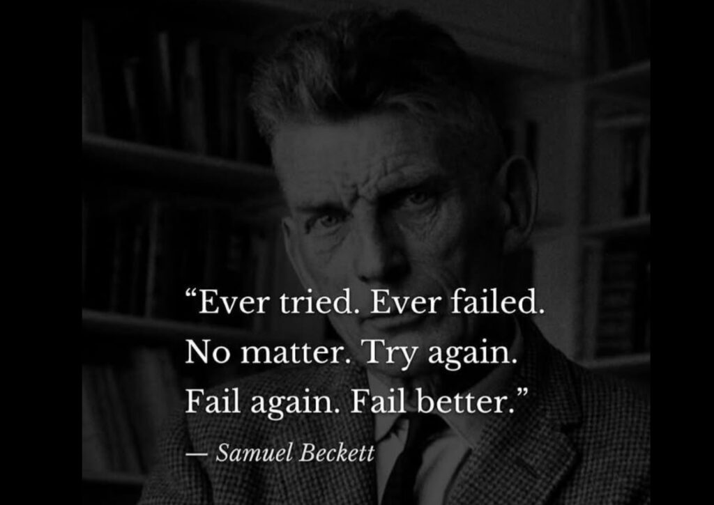 Guldkorn fra Samuel Beckett - forfatteren til "Venter på Godot"