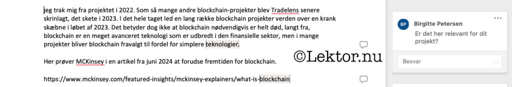 At gå i detaljer med et FoU-projekt som måtte skrottes er ikke et mere strategisk valg