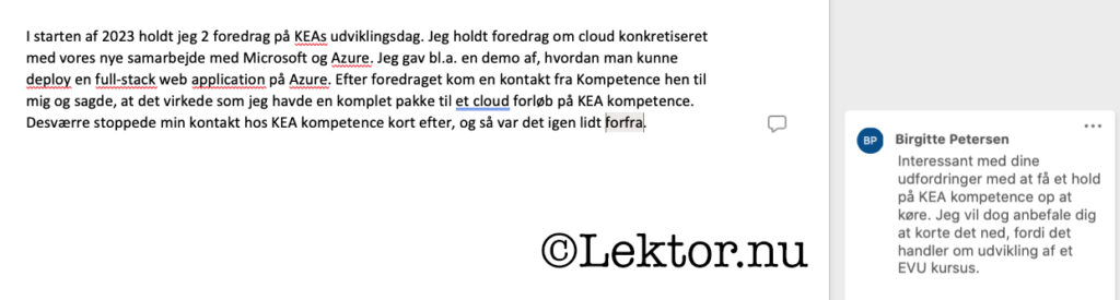 Udpensling af et fejlslagent EVU projekt er ikke et mere strategisk valgt