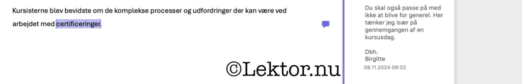 Hiim og Hippe - mål
Skrivestilen er for generel