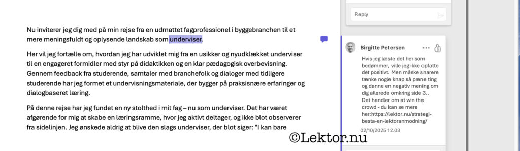 Sprog - hvilke signaler du sender til bedømmerne i din lektoranmodning