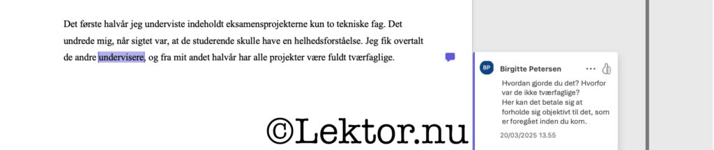 Sprog - Indirekte kritik af kollegaer er, selvom det er nok så sandt, ikke kønt i din lektoranmodning