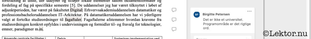 Sprog kend lingoen hvor du er ansat, her på et erhvervsakademi